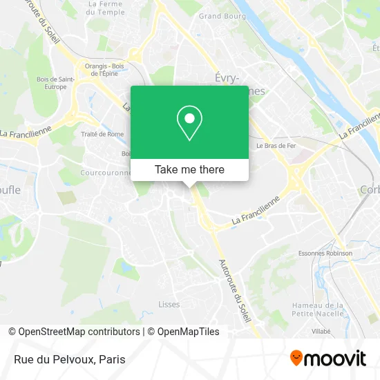 Rue du Pelvoux map
