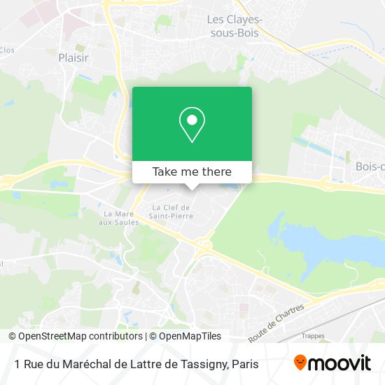 1 Rue du Maréchal de Lattre de Tassigny map