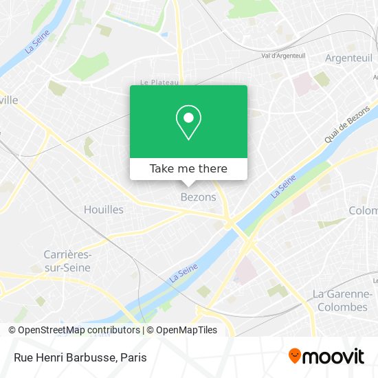 Rue Henri Barbusse map