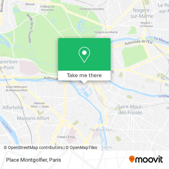 Place Montgolfier map