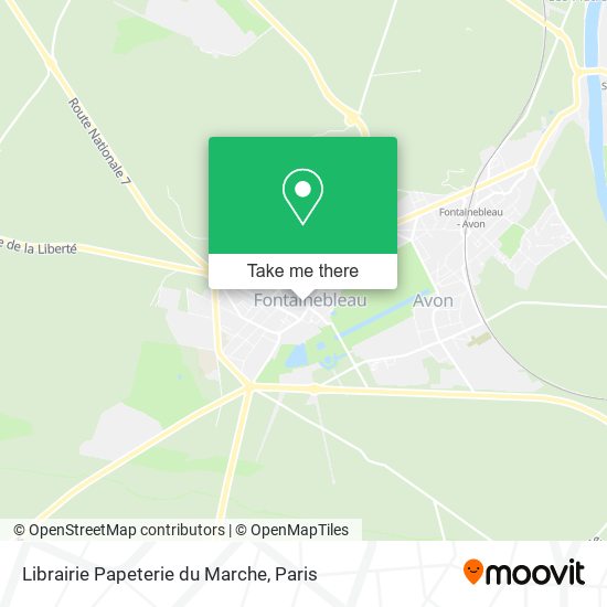 Librairie Papeterie du Marche map