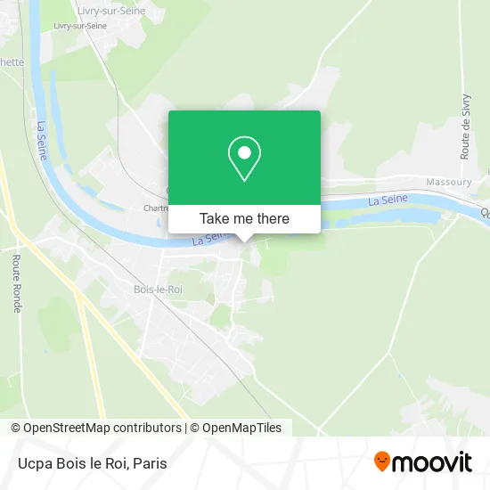 Ucpa Bois le Roi map