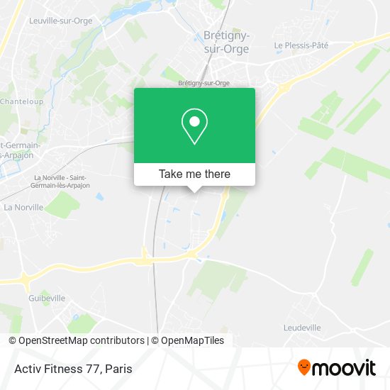 Activ Fitness 77 map