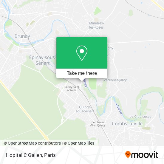 Mapa Hopital C Galien