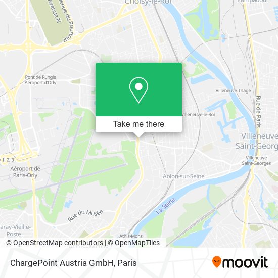 ChargePoint Austria GmbH map