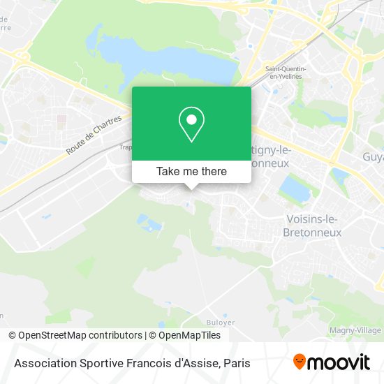 Association Sportive Francois d'Assise map