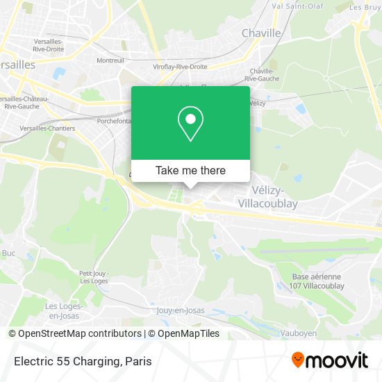 Electric 55 Charging map