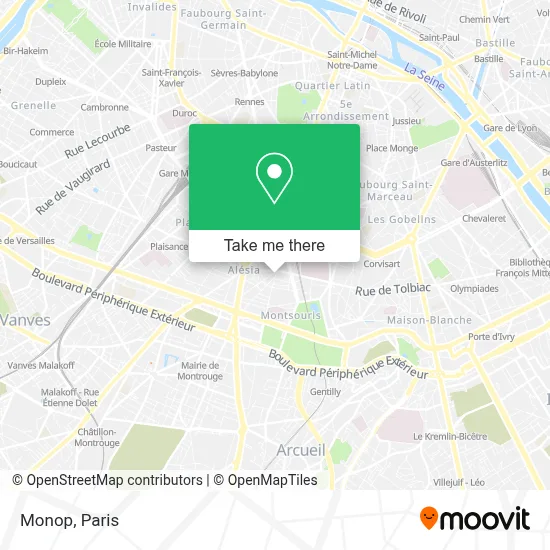Monop map