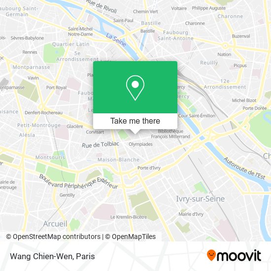 Wang Chien-Wen map