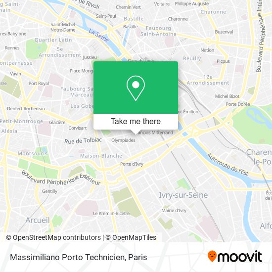 Mapa Massimiliano Porto Technicien