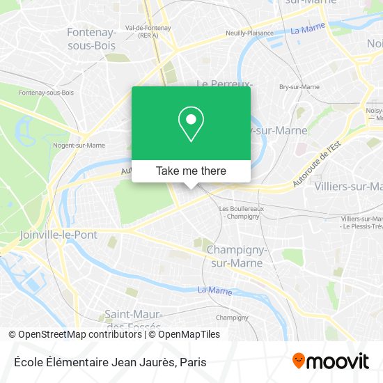 École Élémentaire Jean Jaurès map