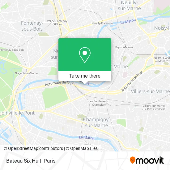 Bateau Six Huit map