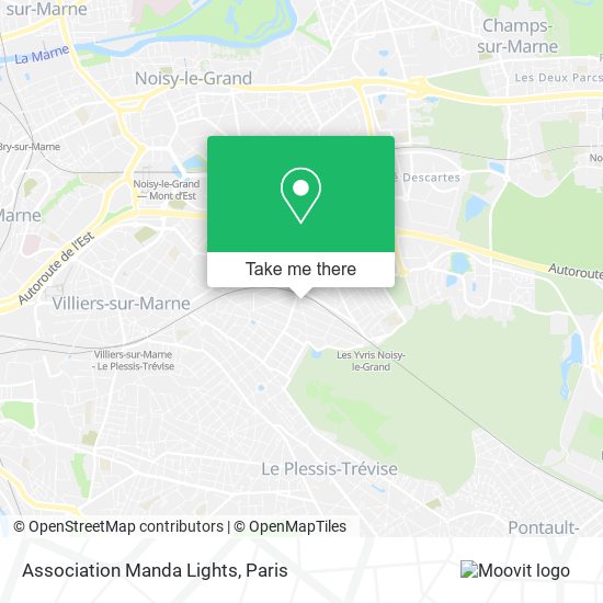 Association Manda Lights map