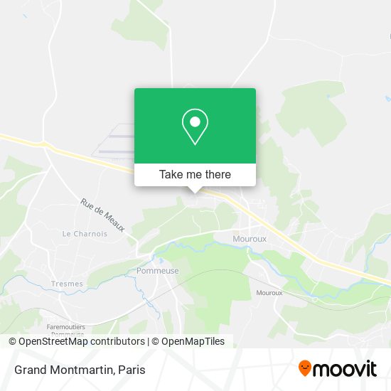 Mapa Grand Montmartin
