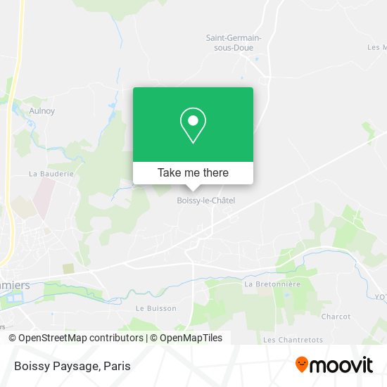 Boissy Paysage map