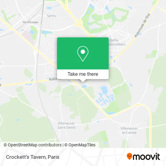 Crockett's Tavern map