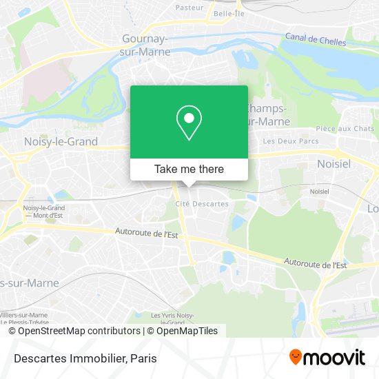 Mapa Descartes Immobilier