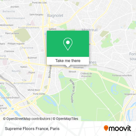 Supreme Floors France map