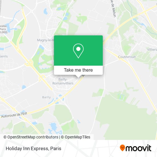 Holiday Inn Express map