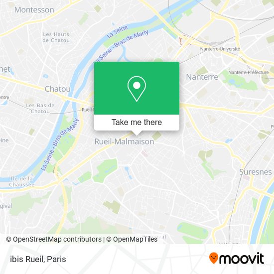 ibis Rueil map