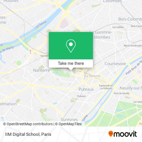 IIM Digital School map