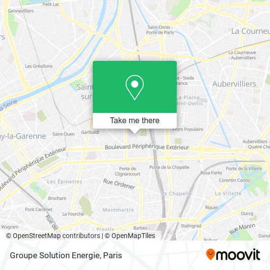 Groupe Solution Energie map