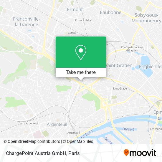 Mapa ChargePoint Austria GmbH