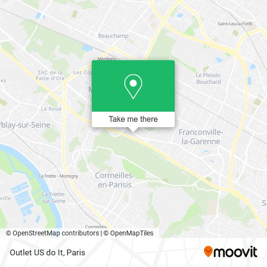 Outlet US do It map