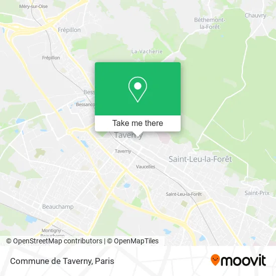 Commune de Taverny map