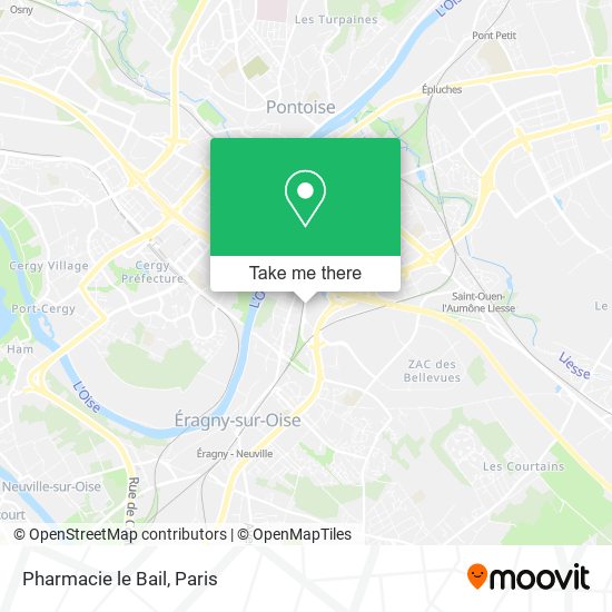 Pharmacie le Bail map