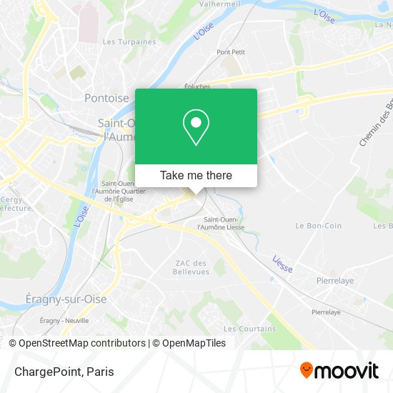 ChargePoint map