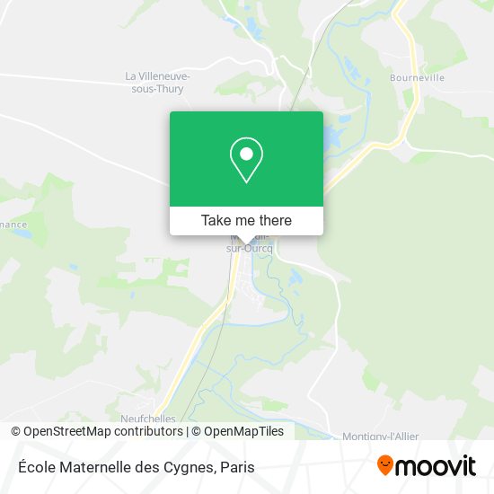École Maternelle des Cygnes map