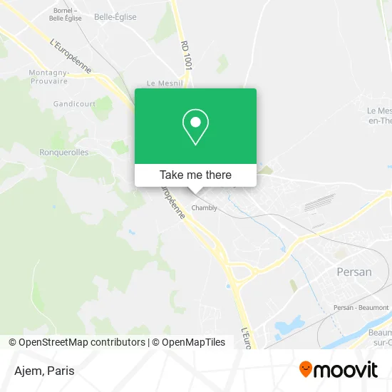 Ajem map