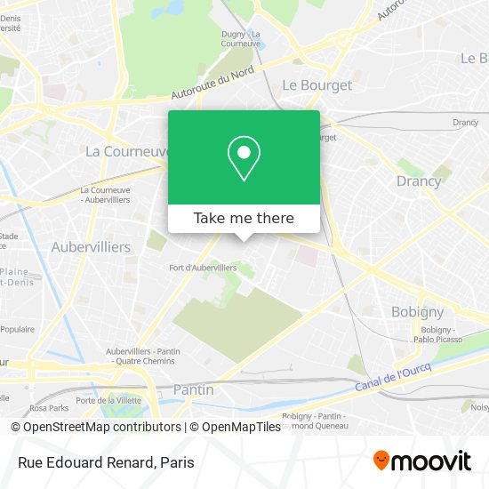 Rue Edouard Renard map