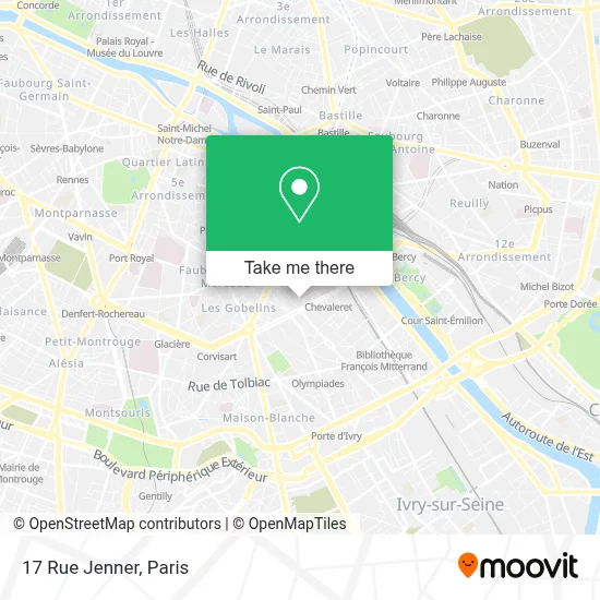 17 Rue Jenner map