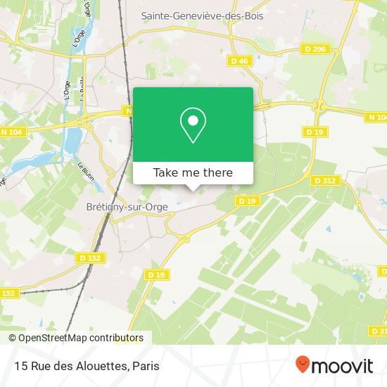 15 Rue des Alouettes map