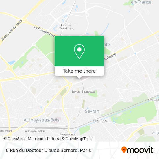 6 Rue du Docteur Claude Bernard map