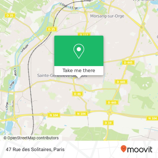 47 Rue des Solitaires map