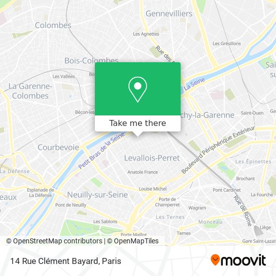 14 Rue Clément Bayard map