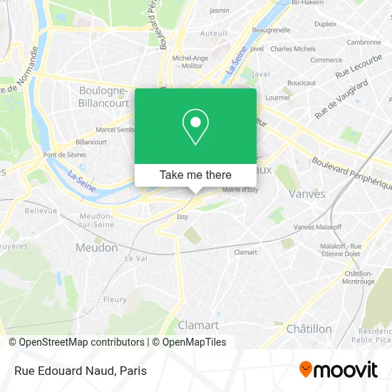 Rue Edouard Naud map
