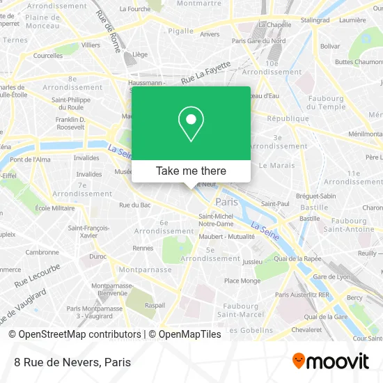 8 Rue de Nevers map