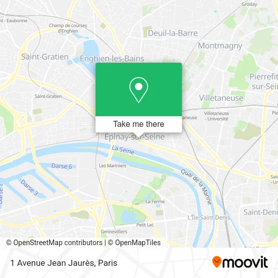 1 Avenue Jean Jaurès map