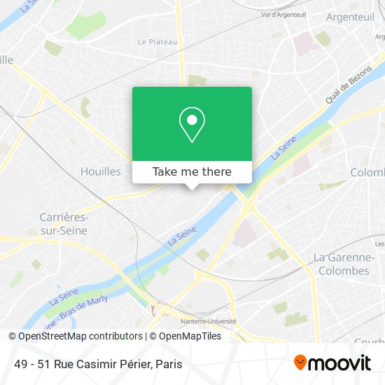 Mapa 49 - 51 Rue Casimir Périer