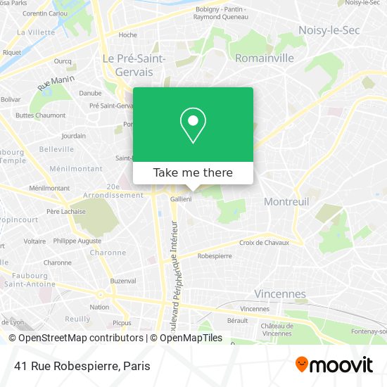 41 Rue Robespierre map