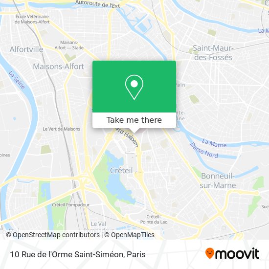10 Rue de l'Orme Saint-Siméon map