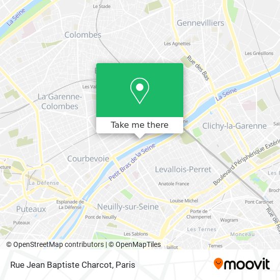 Rue Jean Baptiste Charcot map