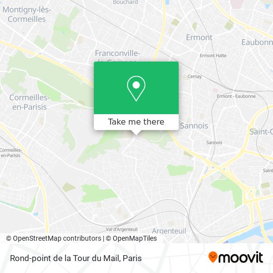 Rond-point de la Tour du Mail map