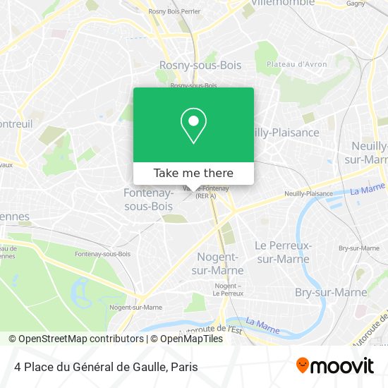 4 Place du Général de Gaulle map