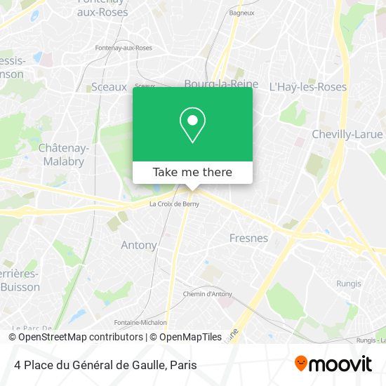 4 Place du Général de Gaulle map