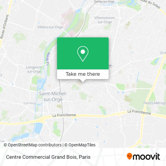 Centre Commercial Grand Bois map